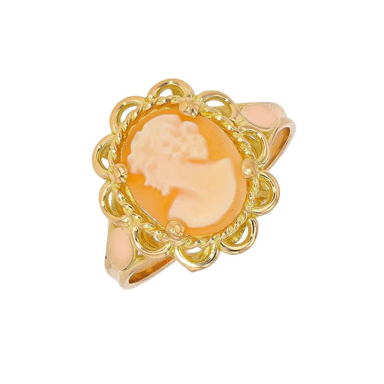 Acheter Bague Camée vintage or jaune 2.76g Comme neuf - 600,00 € Bague Camée vintage or jaune 2.76g Comme neuf - reconditionné disponible sur Gemme Les Bijoux